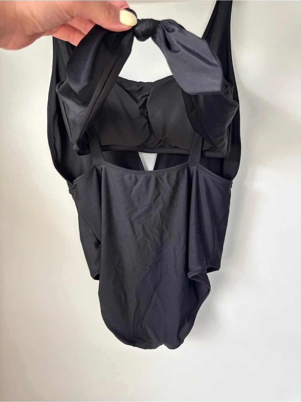 aerie Black One-Piece Swimsuit